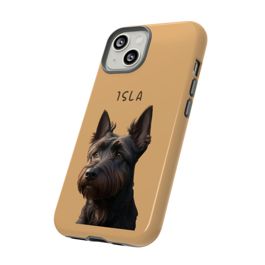 Custom Scottish Terrier Pet Phone Case with Photo and Name - Dog Lover's Gift - Creative Canvas Corner