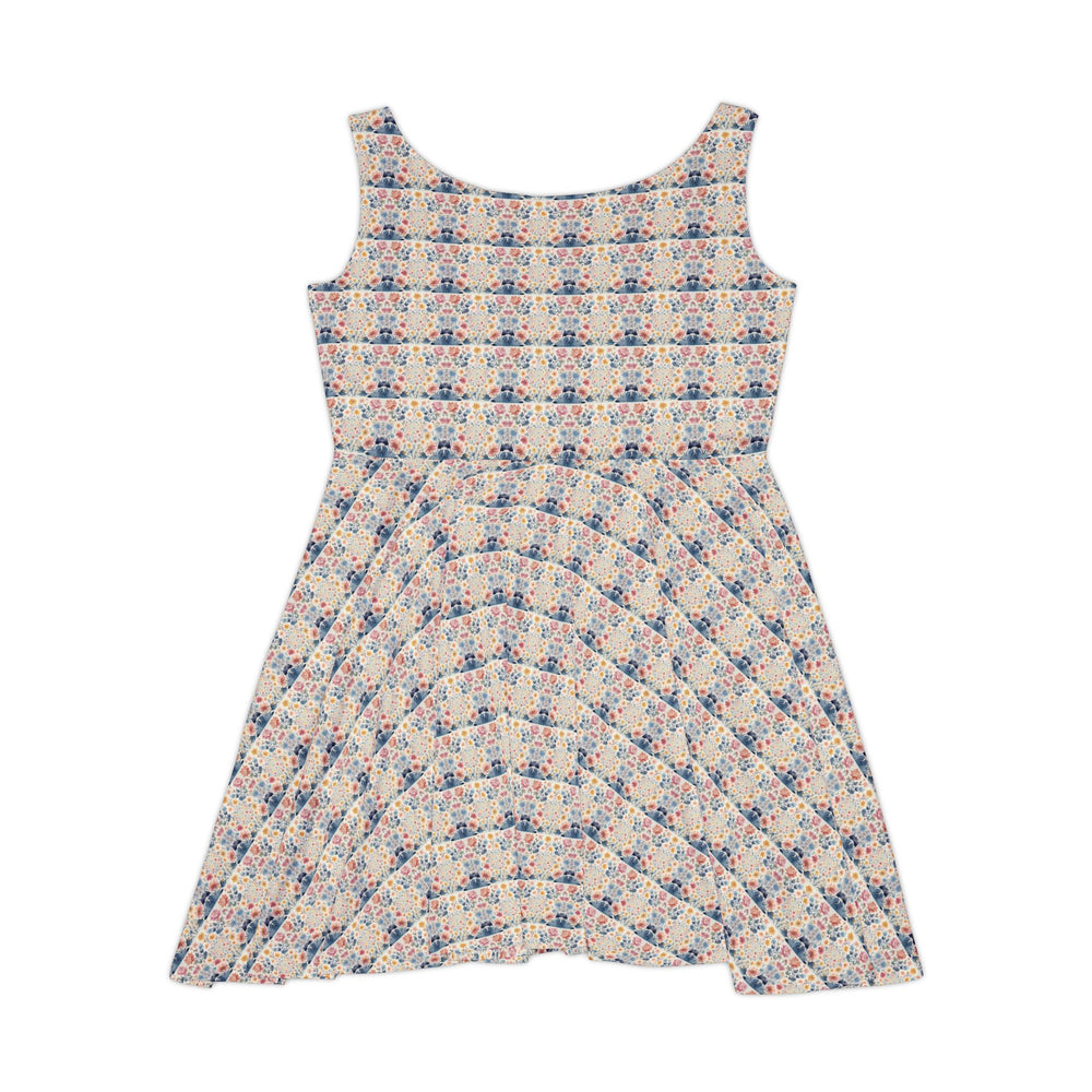 Echo in Bloom Women Skater Dress - Creative Canvas Corner