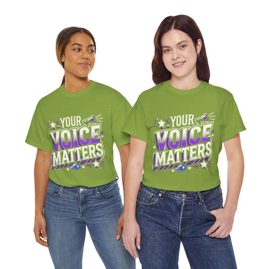 Bold Voter Tee - Stand Out and Vote - Creative Canvas Corner