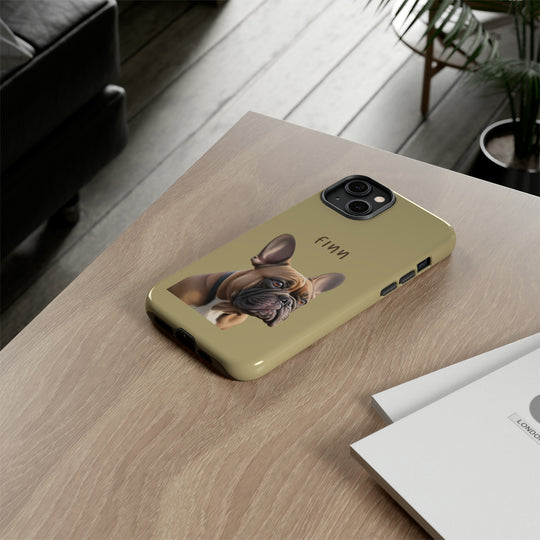 French Bulldog Custom Pet Phone Case with Photo and Name - Dog Lover's Gift - Creative Canvas Corner