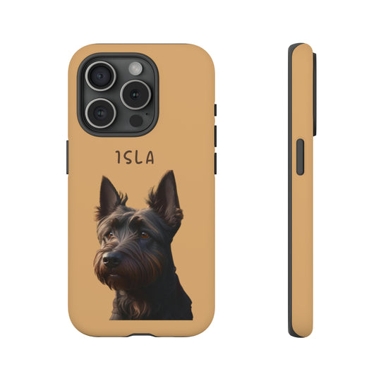 Custom Scottish Terrier Pet Phone Case with Photo and Name - Dog Lover's Gift - Creative Canvas Corner