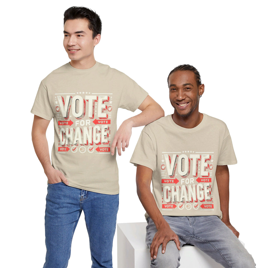 Eco-Friendly Voter T-Shirt - Green Vote - Creative Canvas Corner