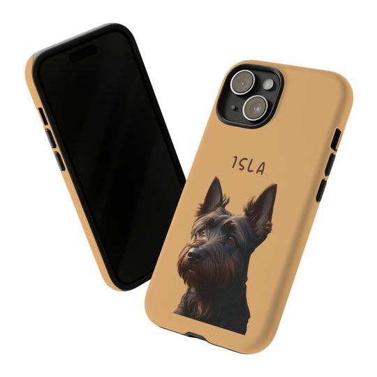 Custom Scottish Terrier Pet Phone Case with Photo and Name - Dog Lover's Gift - Creative Canvas Corner