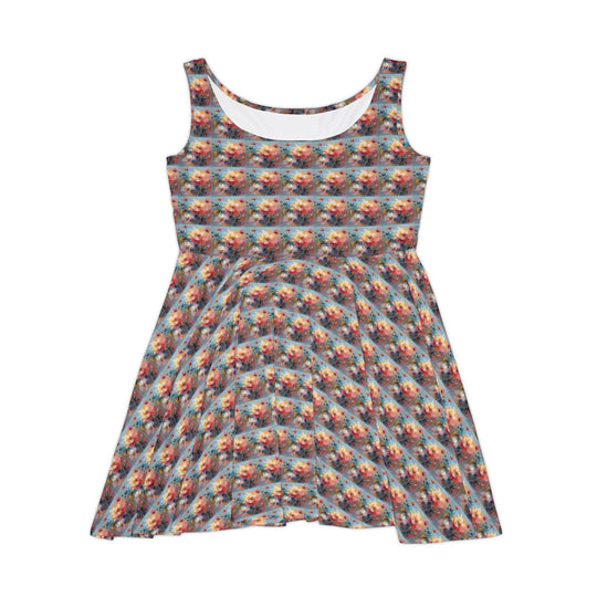 Bloom Canvas Whisper Women Skater Dress - Creative Canvas Corner