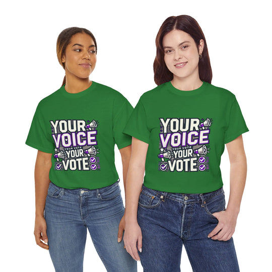 Rock the Vote T-Shirt - Make Your Voice Heard! - Creative Canvas Corner