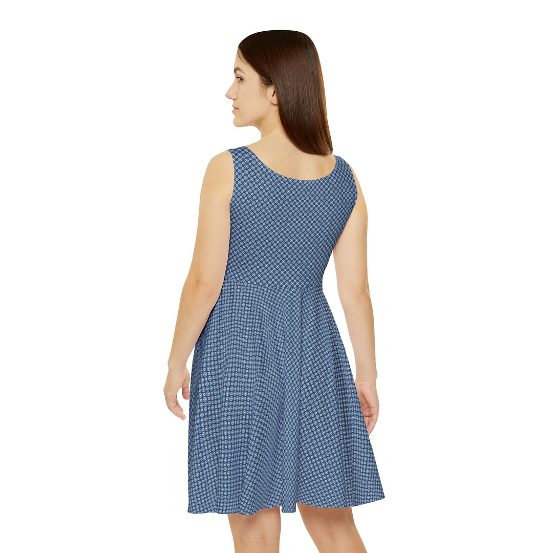 Interlocking Octagon Skater Dress