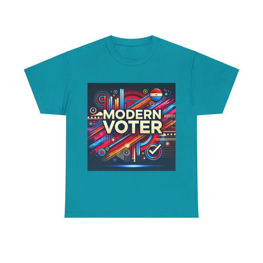 Modern Voter Tee - Fresh and Stylish - Creative Canvas Corner