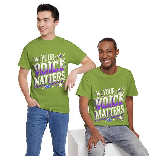 Bold Voter Tee - Stand Out and Vote - Creative Canvas Corner