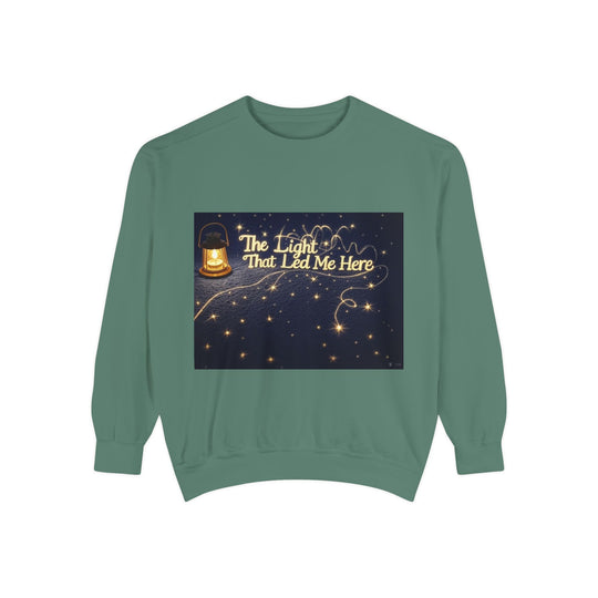 The Light That Led Me Here – guided by mom’s light sweatshirt