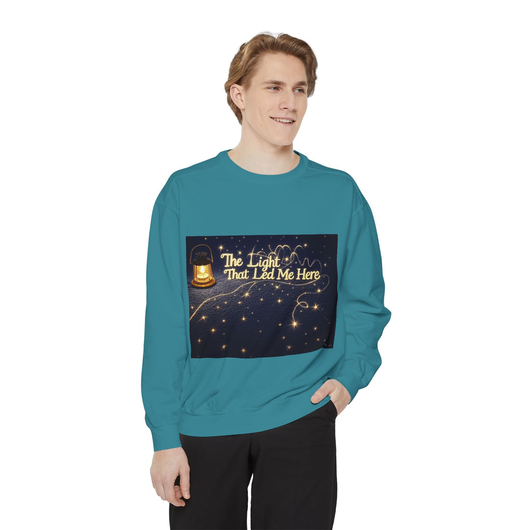 The Light That Led Me Here – guided by mom’s light sweatshirt