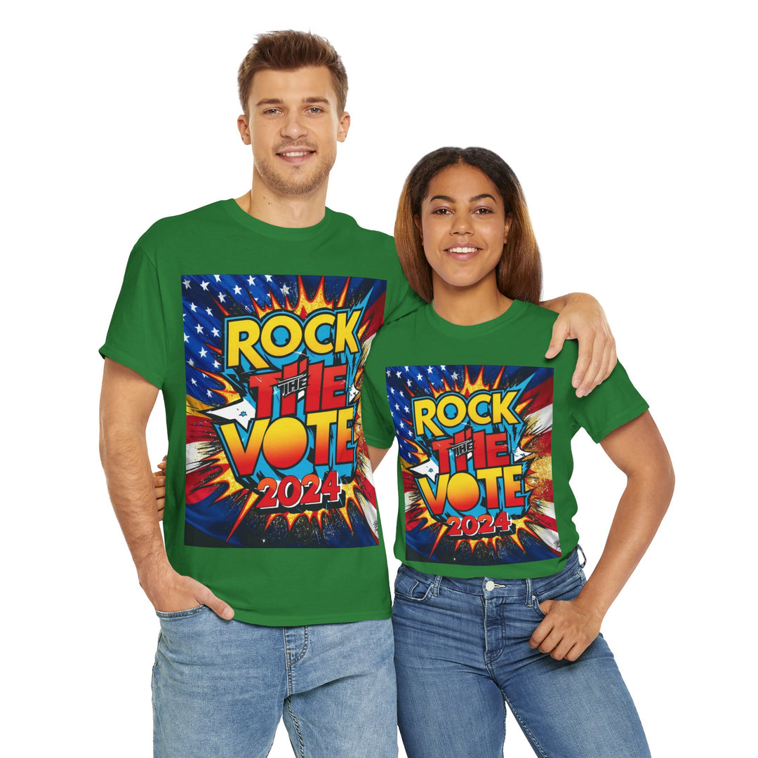 🌌 Starry Night Rock the Vote 2024 T-Shirt - Creative Canvas Corner