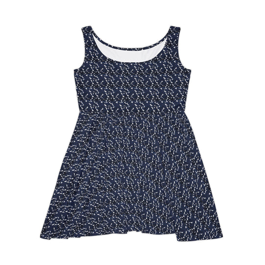 1940s Swing Skater Dress - Wartime Glamour - Creative Canvas Corner