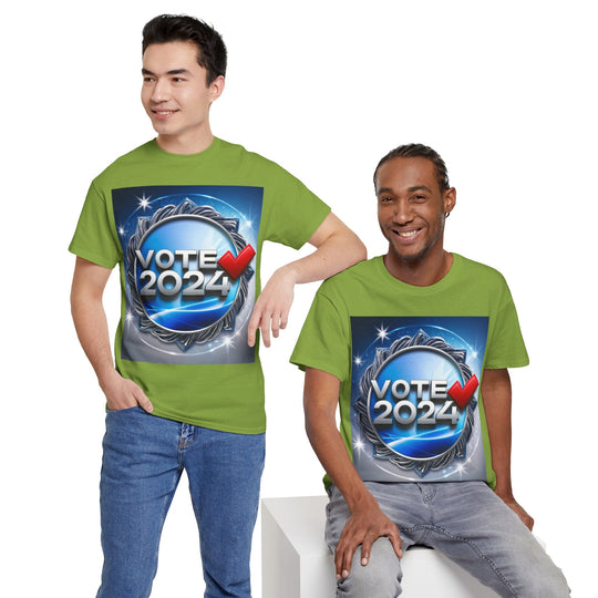 🌿 Eco-Friendly Vote 2024 T-Shirt - Creative Canvas Corner