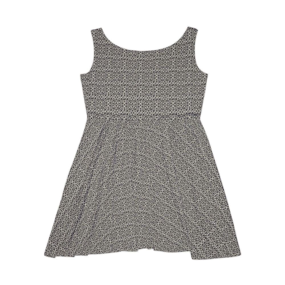 Modern Geo Skater Dress