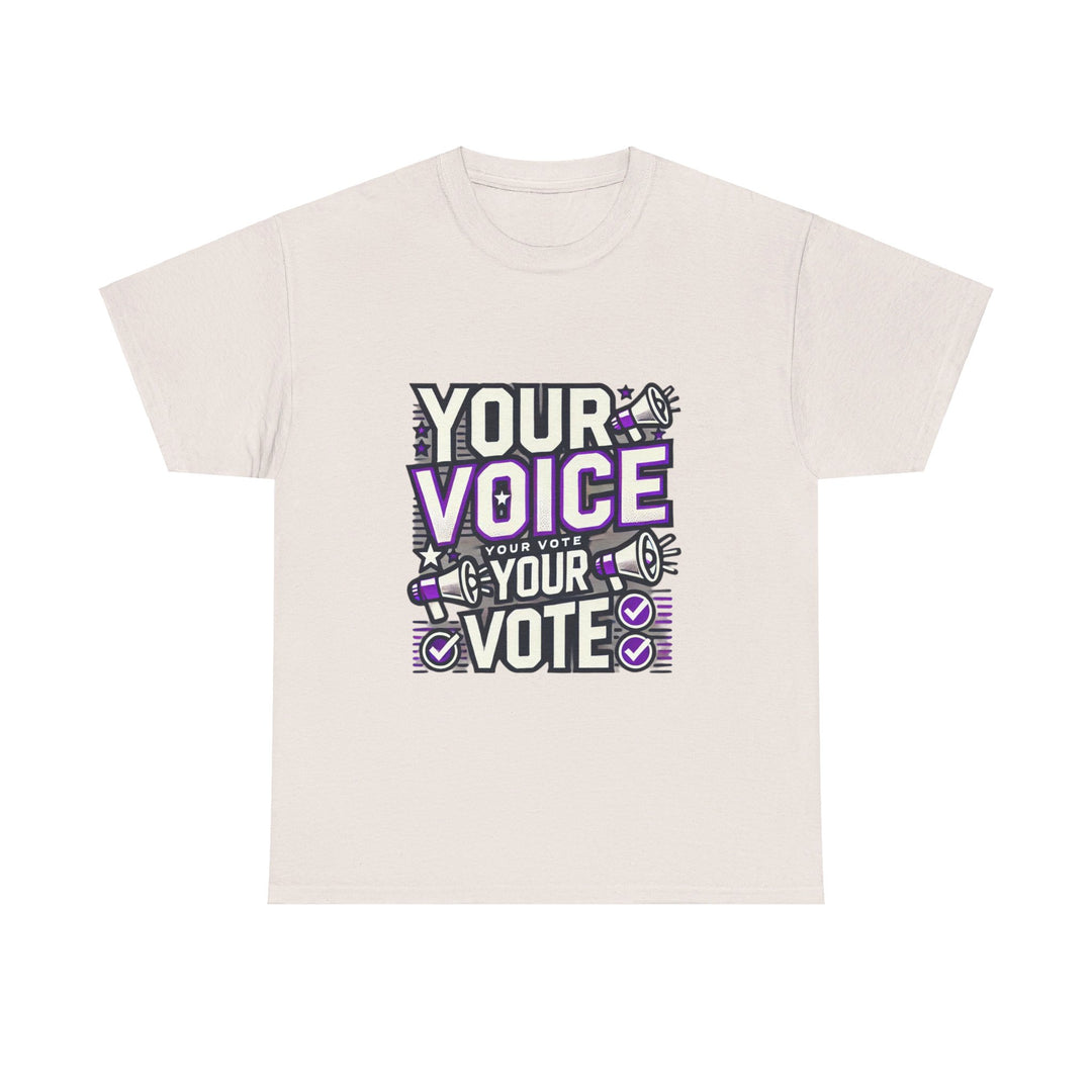 Rock the Vote T-Shirt - Make Your Voice Heard! - Creative Canvas Corner