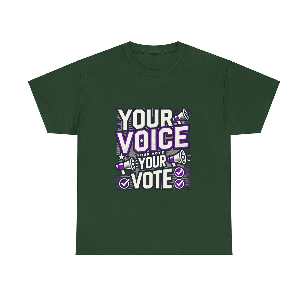 Rock the Vote T-Shirt - Make Your Voice Heard! - Creative Canvas Corner