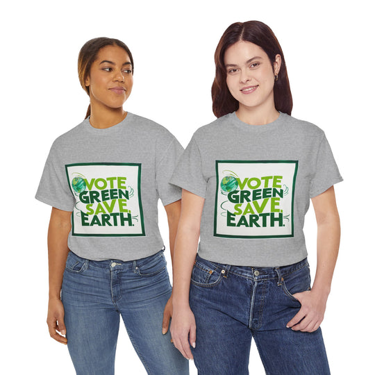 🗳️ Vote for the Planet: Eco-Friendly Election T-Shirt 🌍 - Creative Canvas Corner