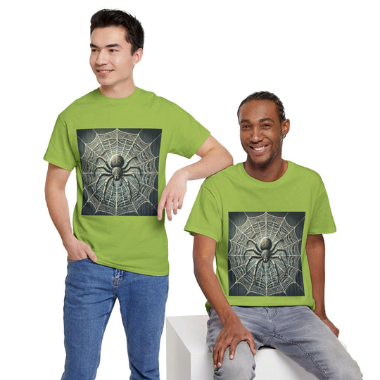 Spooky Spider Web Halloween T-Shirt