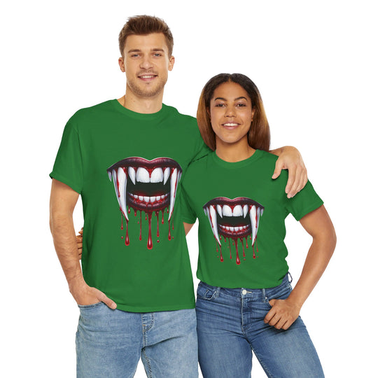 Vampire Fangs Halloween T-Shirt