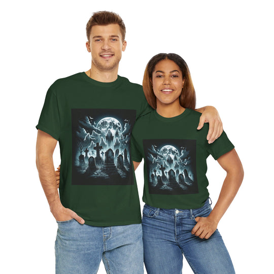 Haunted Graveyard Halloween Amazing T-Shirt