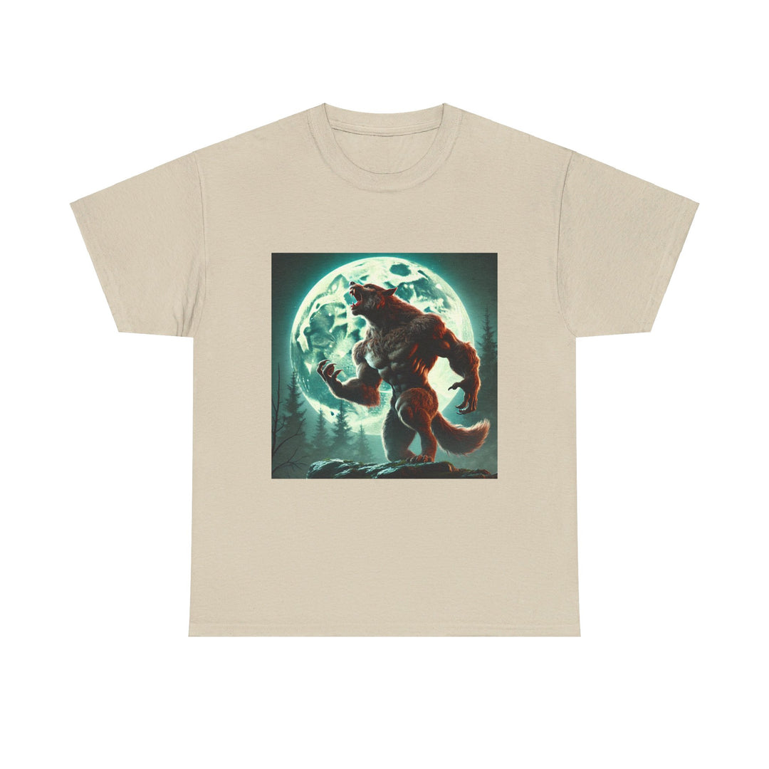 Full Moon Werewolf Halloween T-Shirt