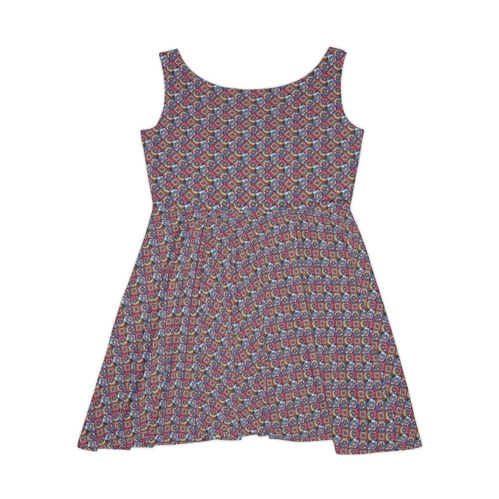 Mandala Vibe Women Skater Dress