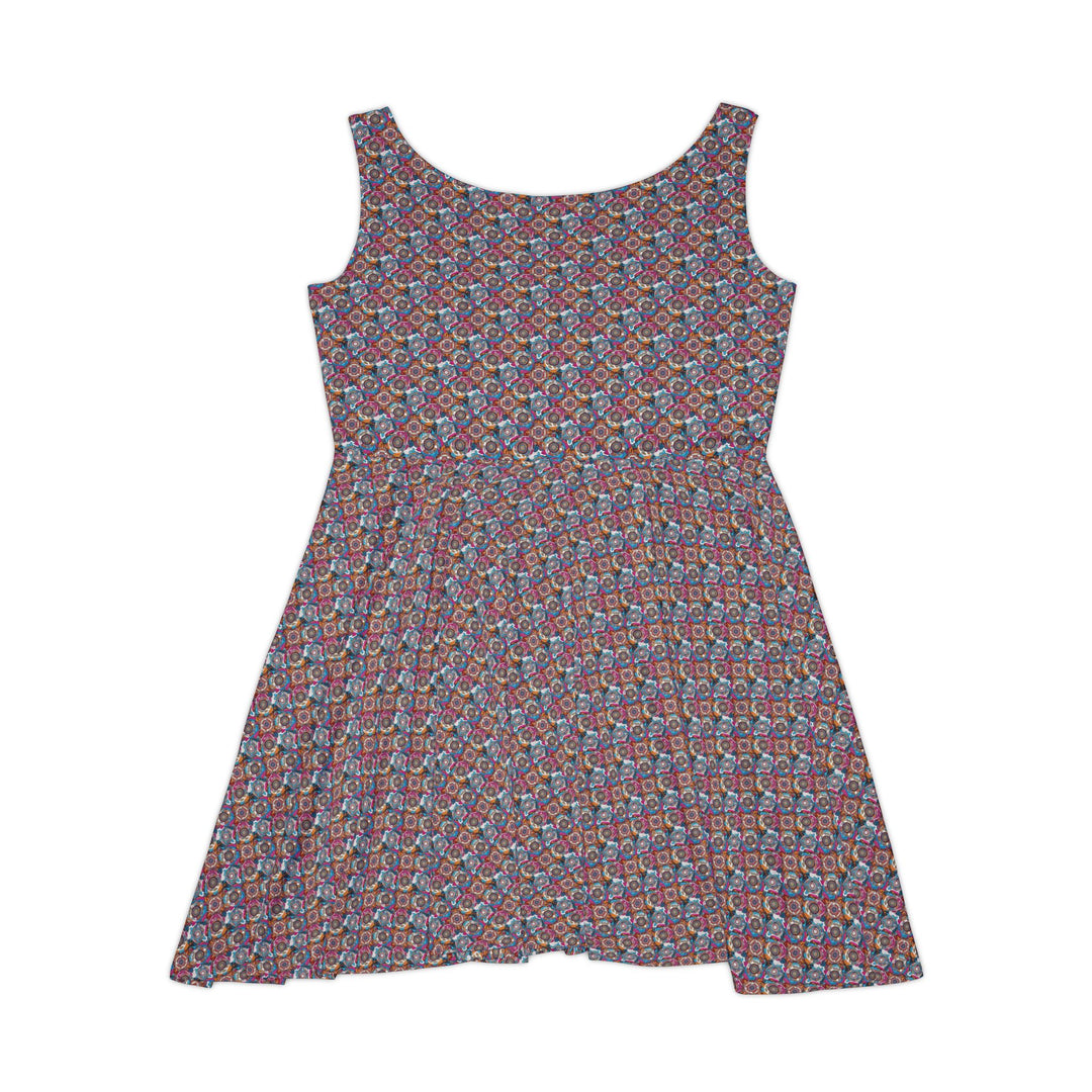 Mandala Vibe Women Skater Dress