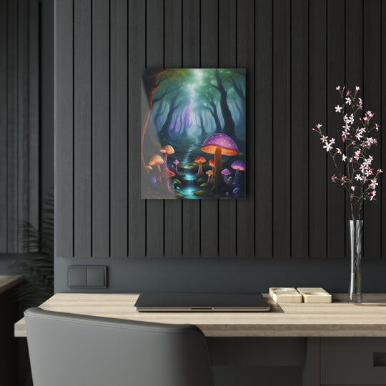 🌲🧚‍♀️ Enchanted Forest: Mystical Creatures & Glowing Mushrooms in Ultra HD 8K ✨ - Creative Canvas Corner