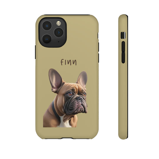 French Bulldog Custom Pet Phone Case with Photo and Name - Dog Lover's Gift - Creative Canvas Corner