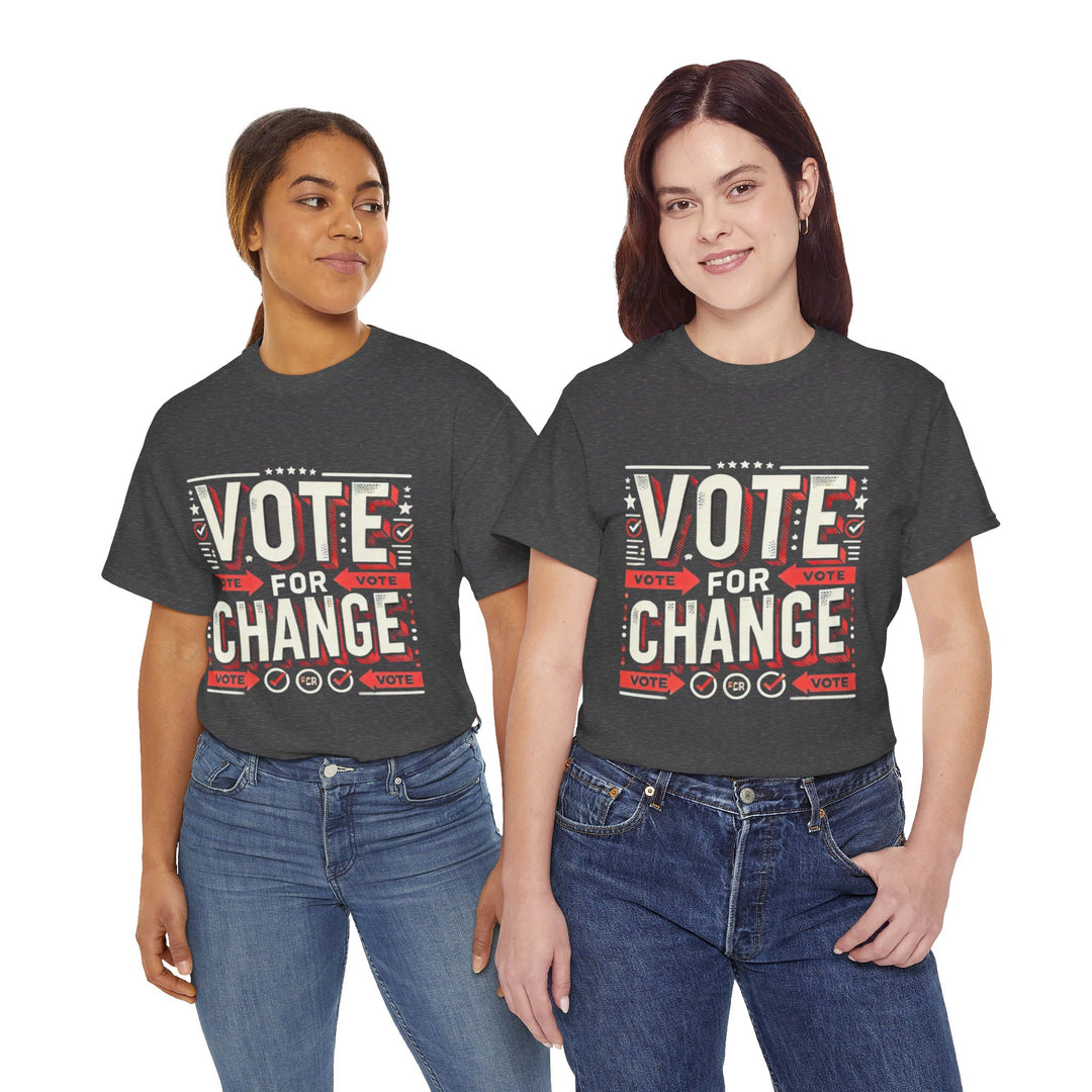 Eco-Friendly Voter T-Shirt - Green Vote - Creative Canvas Corner