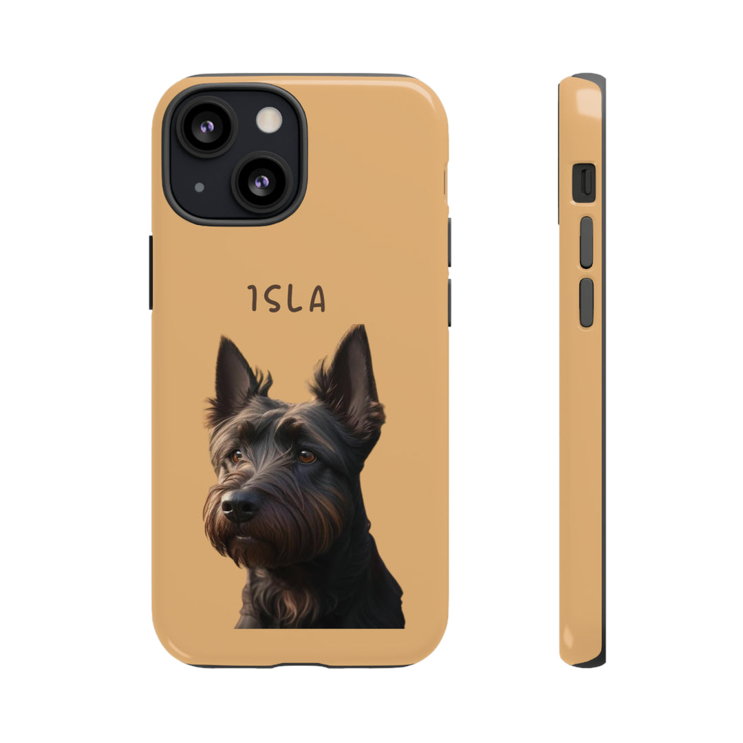 Custom Scottish Terrier Pet Phone Case with Photo and Name - Dog Lover's Gift - Creative Canvas Corner