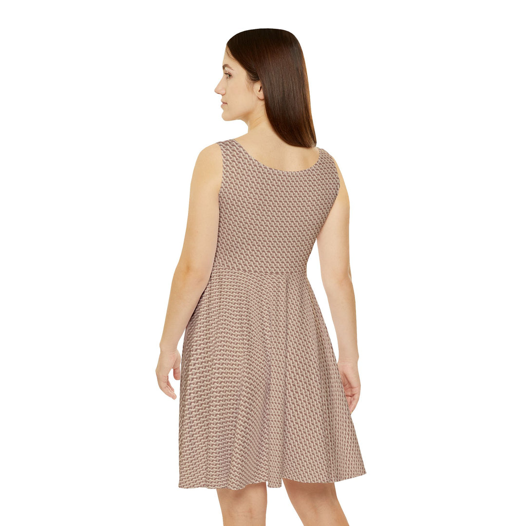 Rhythmic Pulse Skater Dress