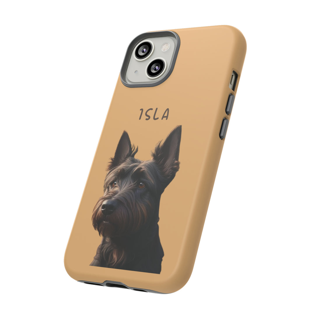 Custom Scottish Terrier Pet Phone Case with Photo and Name - Dog Lover's Gift - Creative Canvas Corner