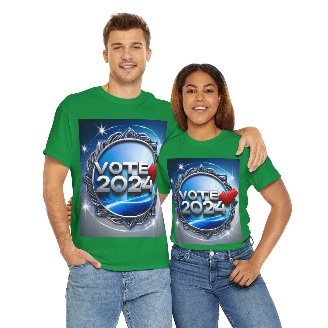 🌿 Eco-Friendly Vote 2024 T-Shirt - Creative Canvas Corner