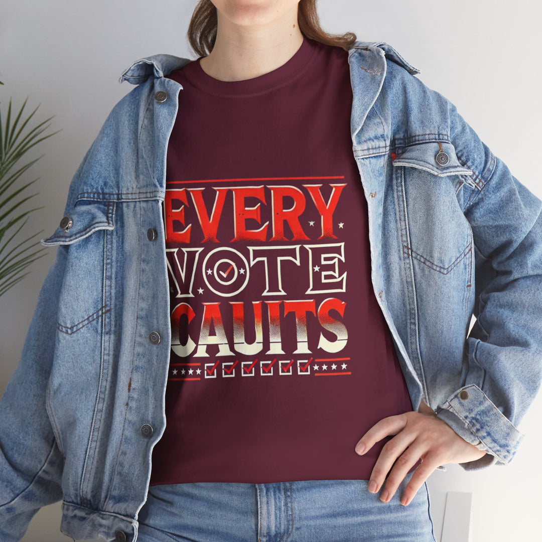 Activist Vote T-Shirt - Power in Numbers