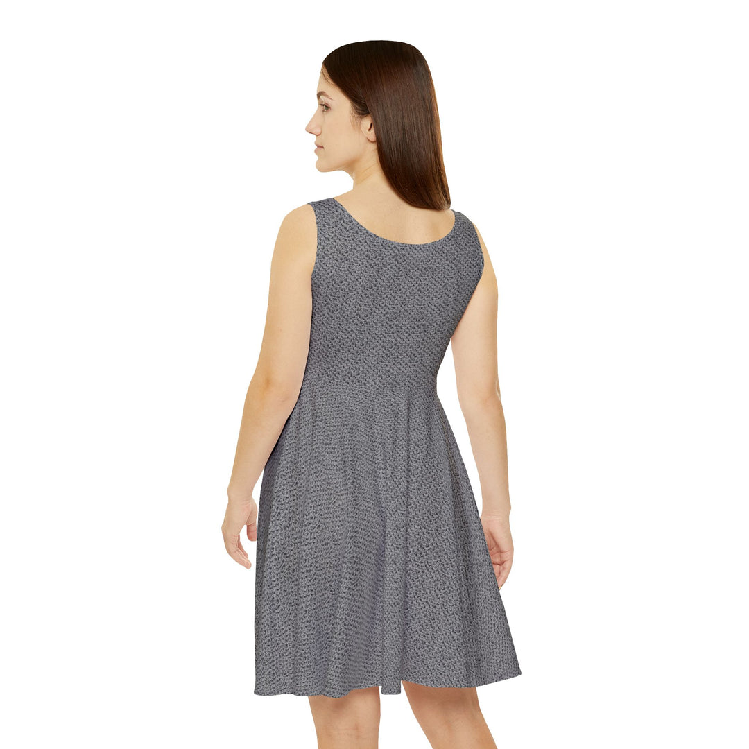 Grayscale Geo Skater Dress