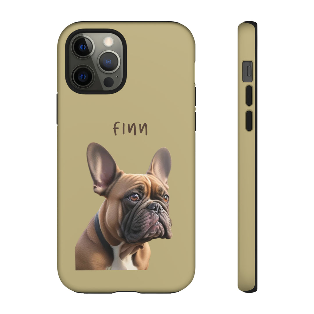 French Bulldog Custom Pet Phone Case with Photo and Name - Dog Lover's Gift - Creative Canvas Corner