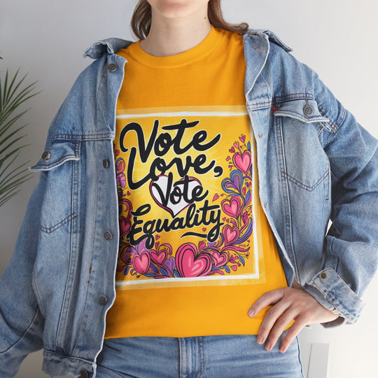 🗳️ Vote for Equality: LGBTQ+ Pride Election T-Shirt 🌈 - Creative Canvas Corner