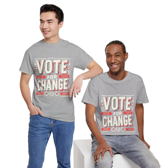 Eco-Friendly Voter T-Shirt - Green Vote - Creative Canvas Corner