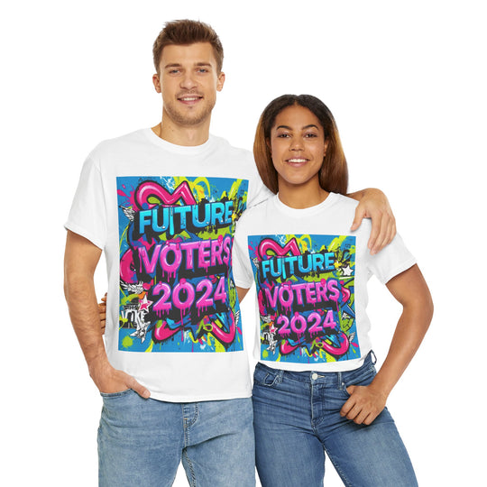 Vote 2024 Bold Typography T-Shirt - Creative Canvas Corner