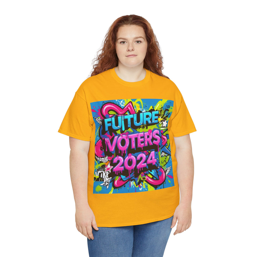 Vote 2024 Bold Typography T-Shirt - Creative Canvas Corner