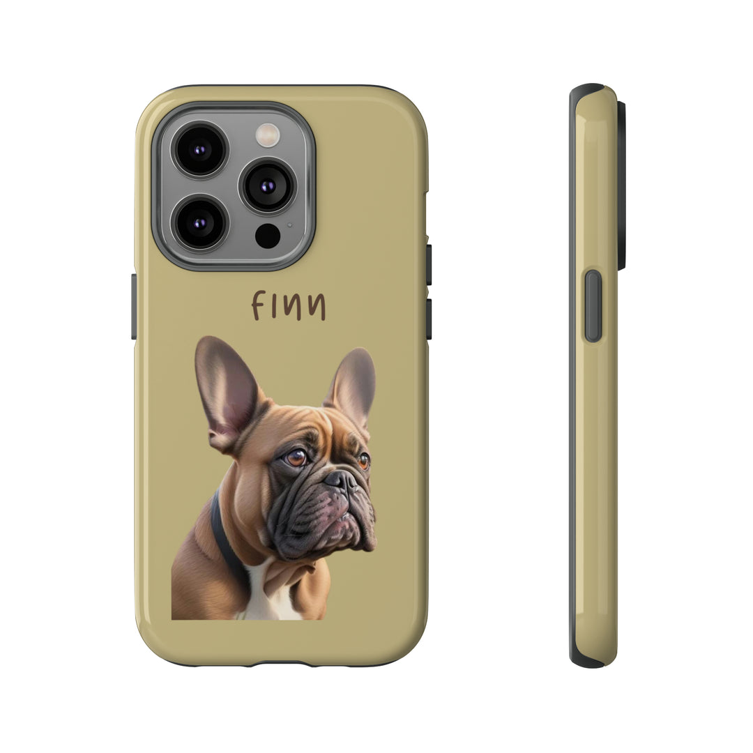 French Bulldog Custom Pet Phone Case with Photo and Name - Dog Lover's Gift - Creative Canvas Corner