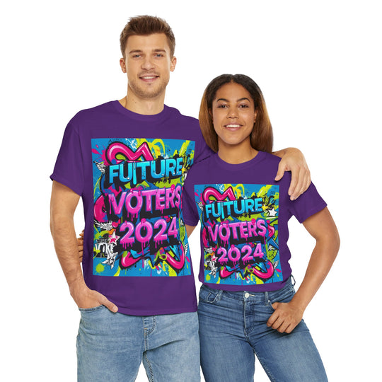 Vote 2024 Bold Typography T-Shirt - Creative Canvas Corner