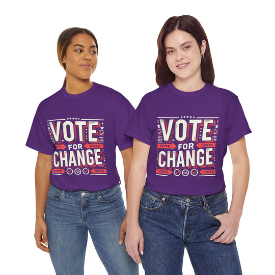 Eco-Friendly Voter T-Shirt - Green Vote - Creative Canvas Corner