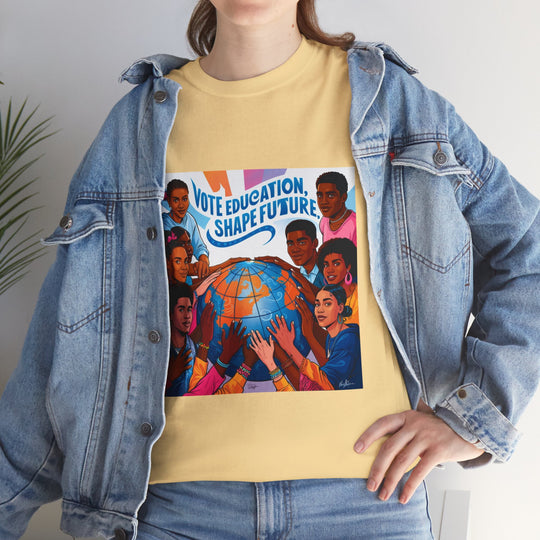 🗳️ Vote for Our Future: Education Matters T-Shirt 📚 - Creative Canvas Corner