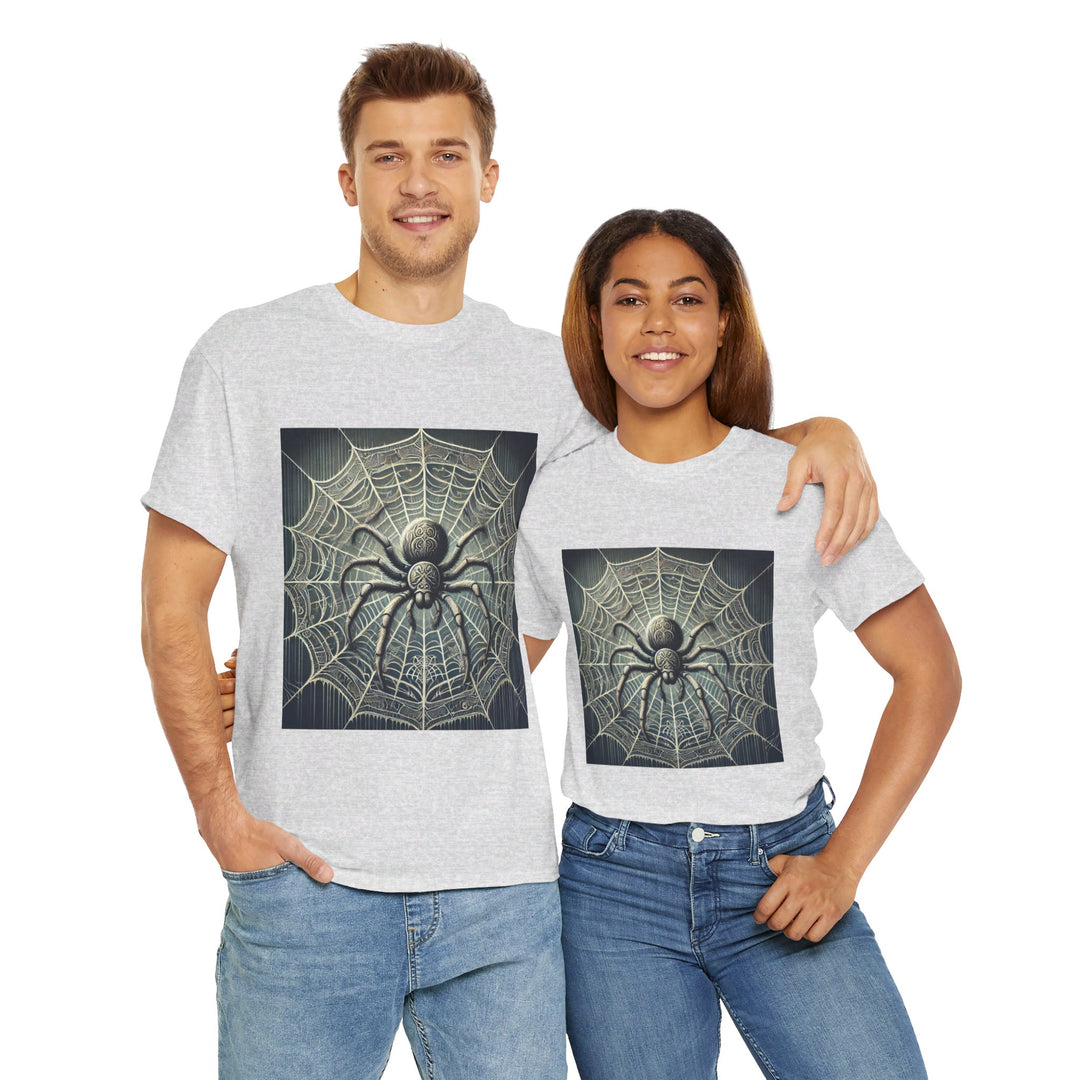 Spooky Spider Web Halloween T-Shirt