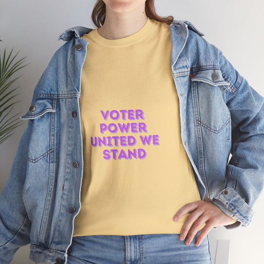 Voter Power T-Shirt - United We Stand