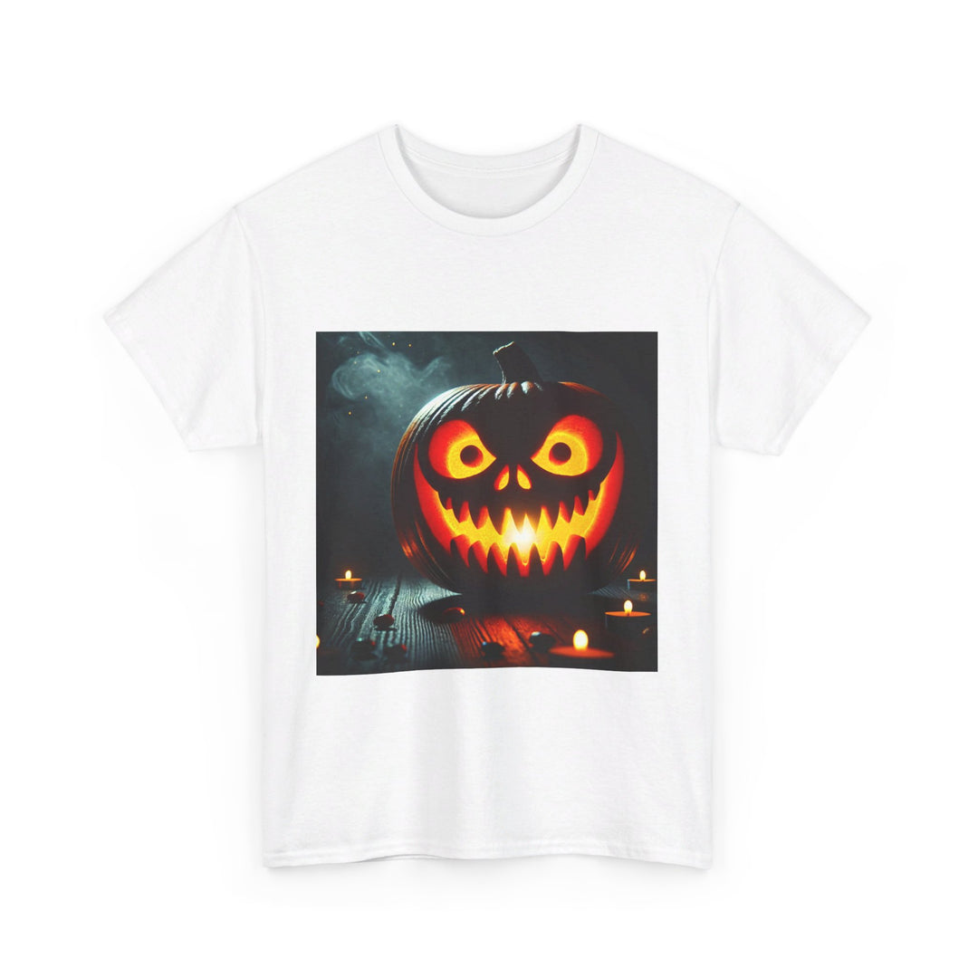 Spooky Pumpkin Face Halloween T-Shirt