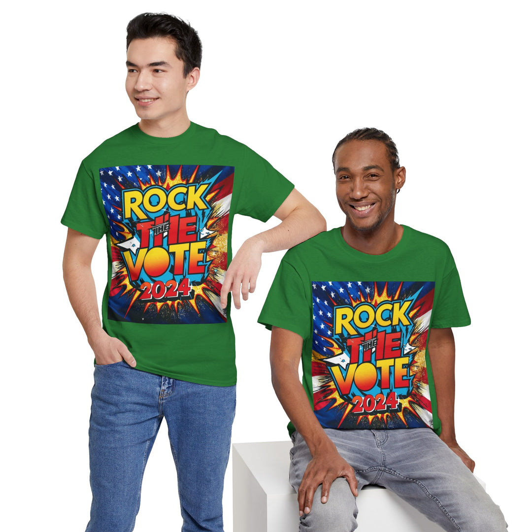 🌌 Starry Night Rock the Vote 2024 T-Shirt - Creative Canvas Corner