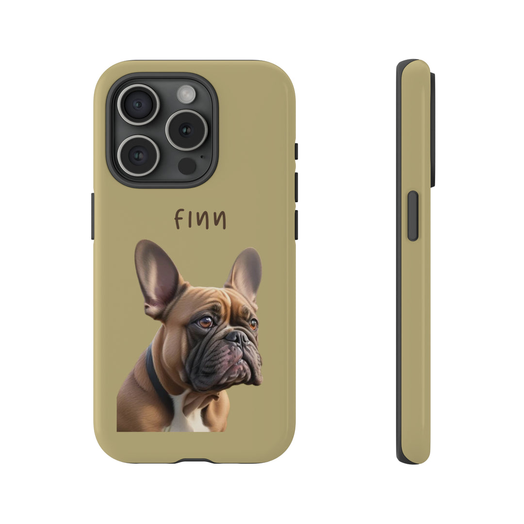 French Bulldog Custom Pet Phone Case with Photo and Name - Dog Lover's Gift - Creative Canvas Corner